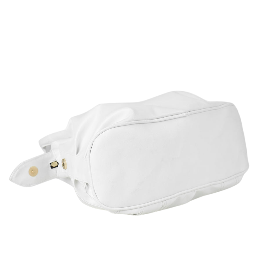 Zortega Scrunchie White Bag